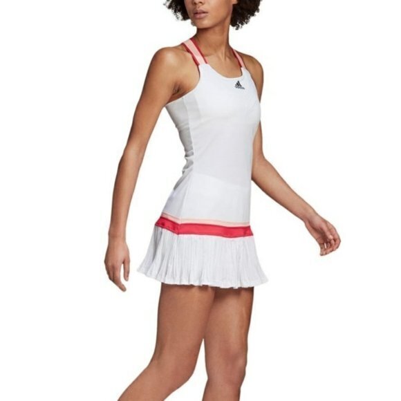 NEW Adidas Women's Tennis Y-Dress HEAT.RDY White‎ - Picture 1 of 8